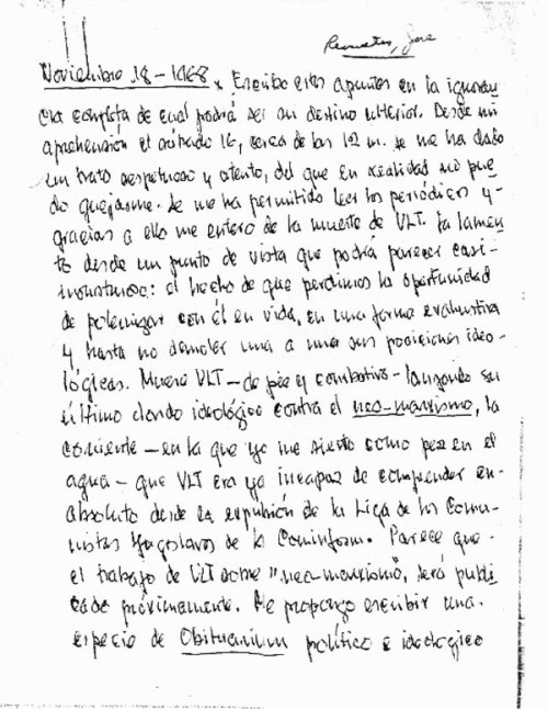 CARTA JOSE REVUELTAS